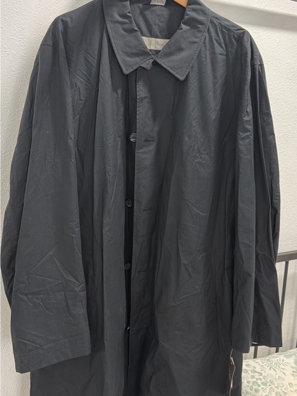 Jos. A. Bank Men's Black Trench Coat